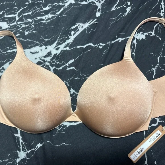 nwt skims nipple bra 34D clay